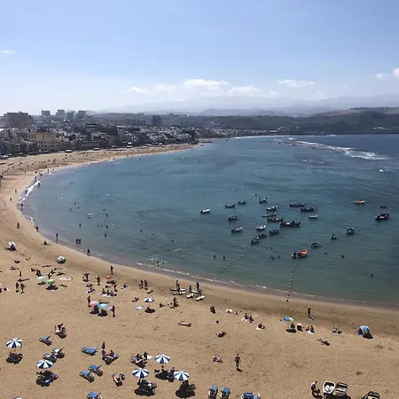 公寓 In Palmas Near Playa De Canteras *